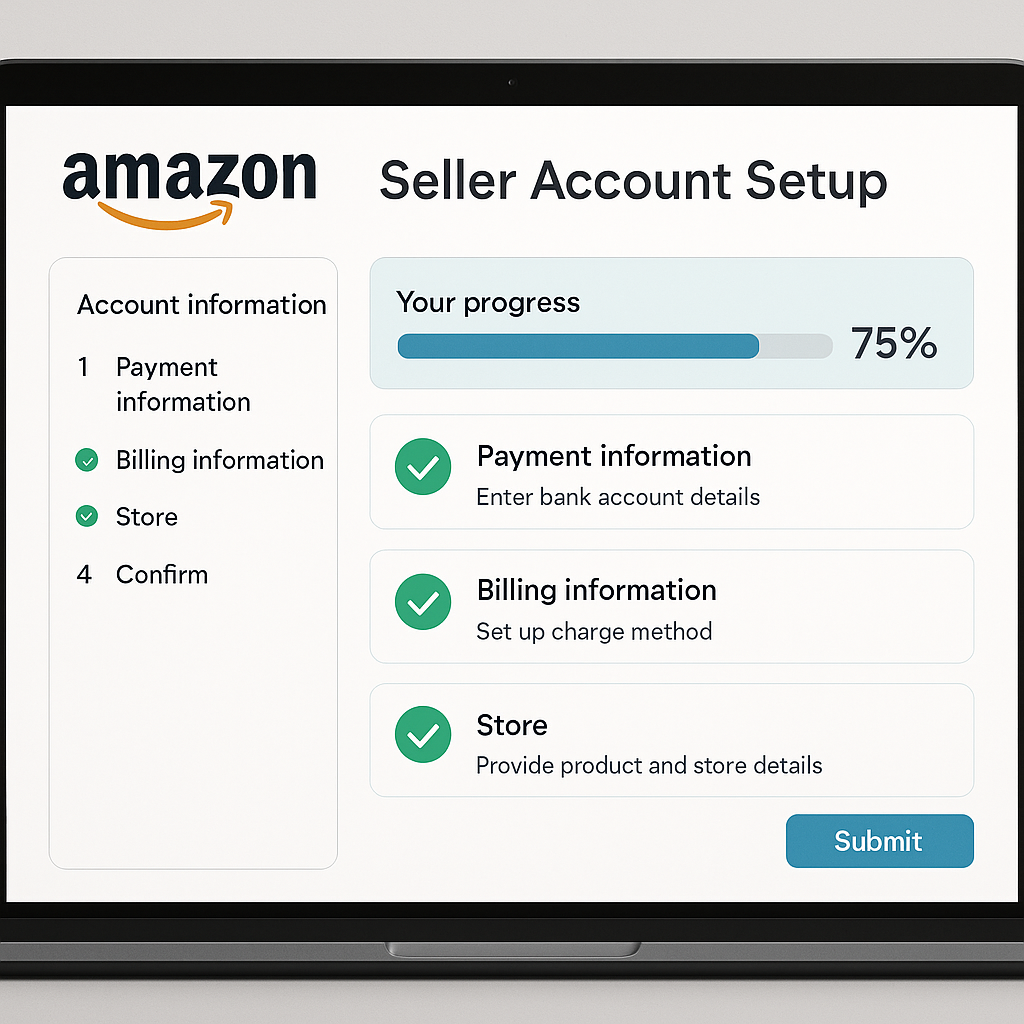Step-by-Step: Setting Up Your Amazon Seller Account in 2024